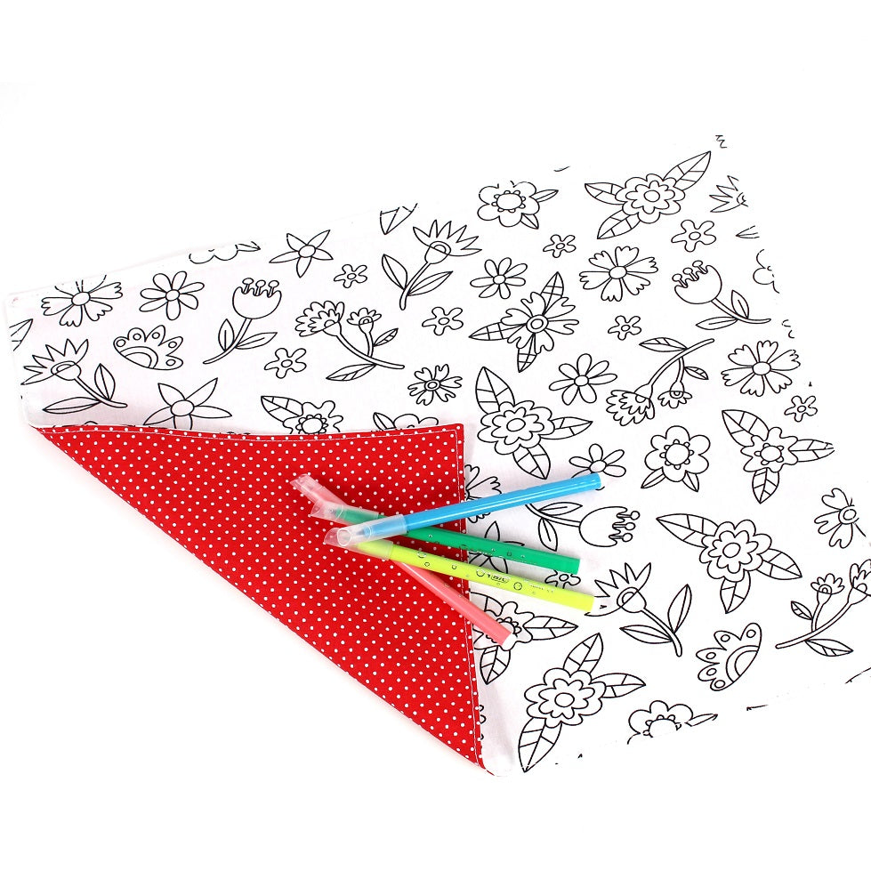 Feuilles de coloriage lavables