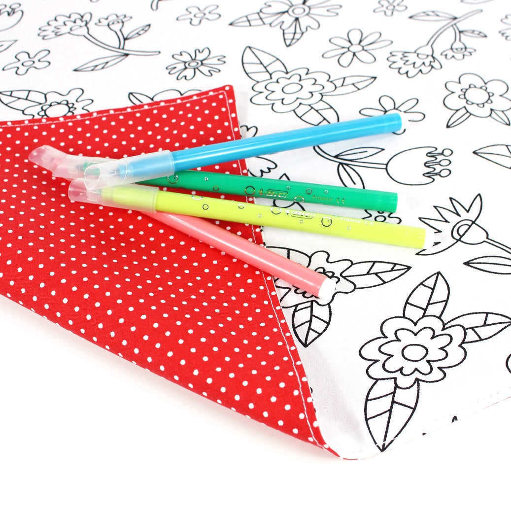 Feuilles de coloriage lavables