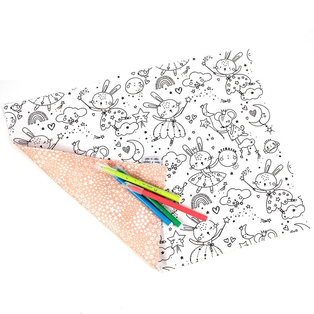 Feuilles de coloriage lavables